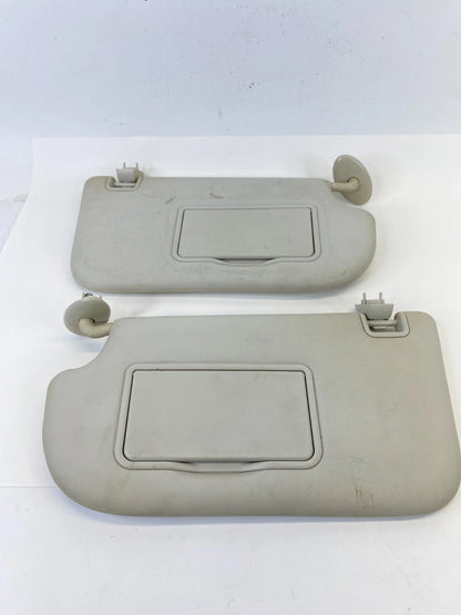 2013-2019 FORD ESCAPE FRONT LEFT & RIGHT SUNVISOR SUN VISOR PAIR W/ MIRROR OEM