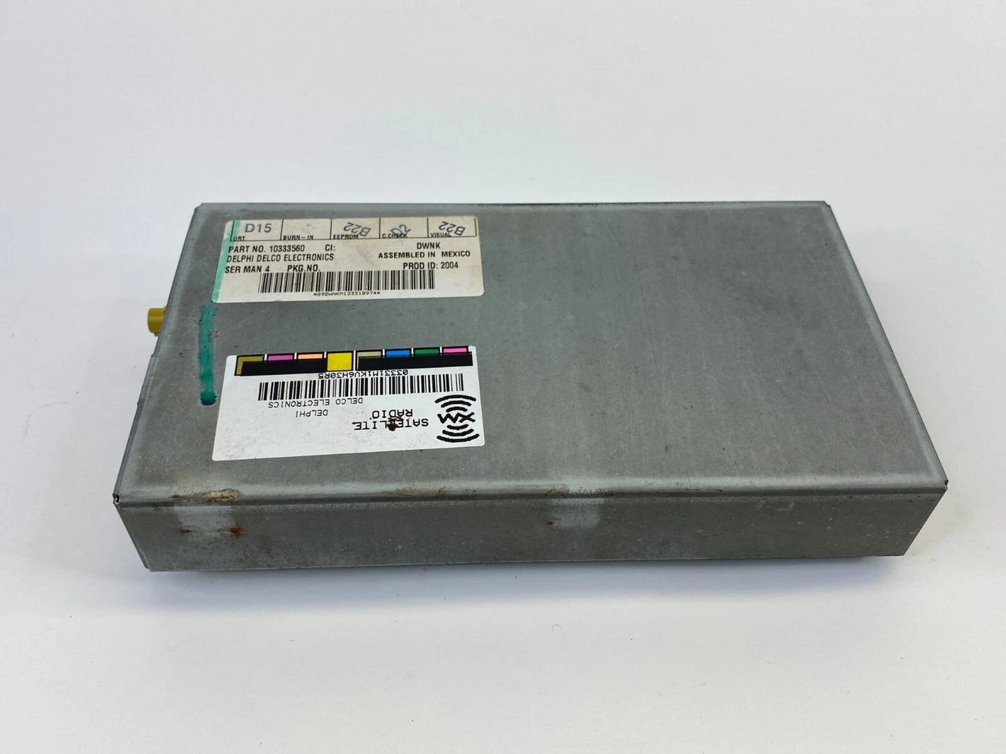 2003-2006 CHEVROLET AVALANCHE UNDER DASH SATELITE RADIO CONTROL MODULE 10333560