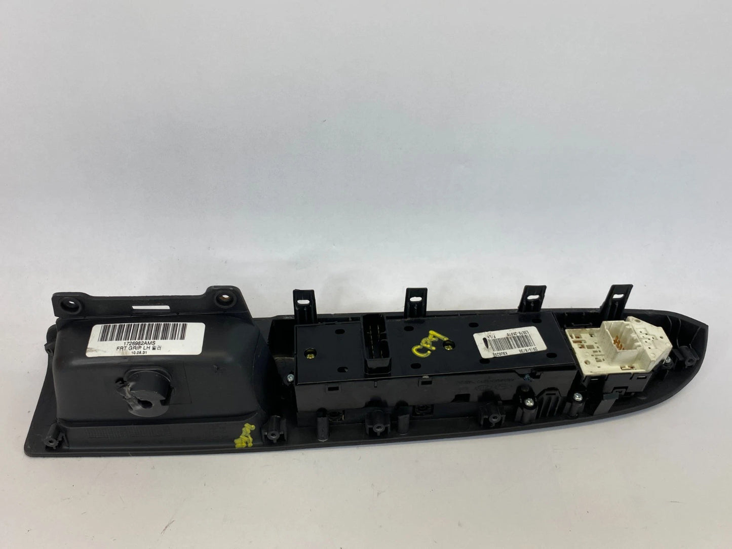 2010-2013 KIA SOUL FRONT LEFT MASTER POWER WINDOW SWITCH BEZEL BLACK OEM