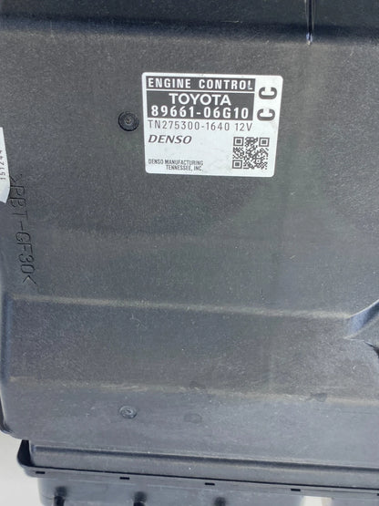 2007-2009 TOYOTA CAMRY 2.4L L4 AT ENGINE COMPUTER CONTROL MODULE ECM 89661-06G10
