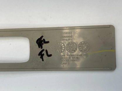 2007-2009 NISSAN SENTRA FRONT LEFT SEAT BELT SHOULDER ADJUSTER COVER CAP TRIM