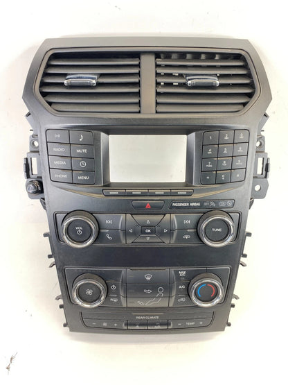 18 19 FORD EXPLORER CLIMATE CONTROL & RADIO TRIM BEZEL W/AIR VENT JB5T-18A802-LB