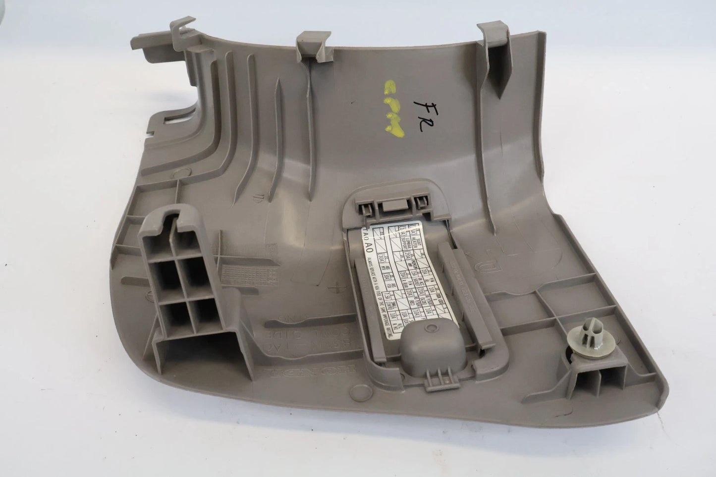 2008-2012 HONDA ACCORD FR RIGHT COWL KICK LINING PANEL FUSE COVER OEM 83111-TA0