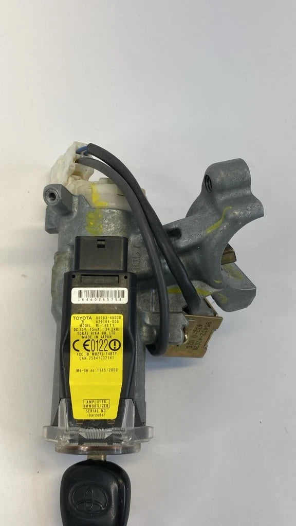 01-03 TOYOTA HIGHLANDER IGNITION SWITCH CYLINDER IMMOBILIZER & KEY 89783-48030