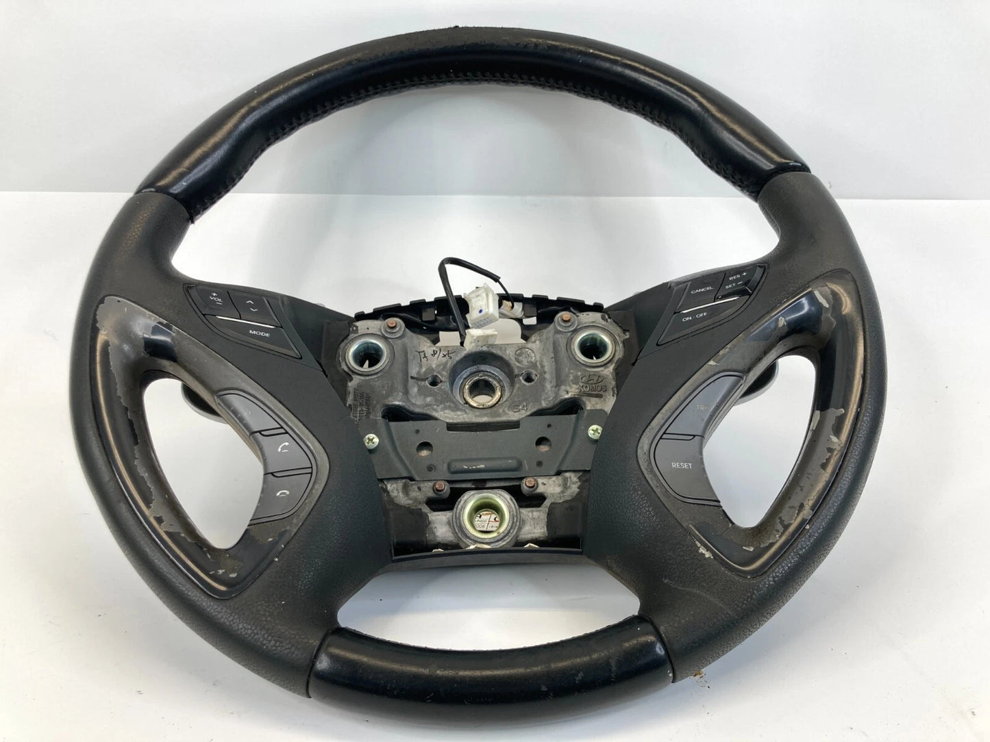 11-14 HYUNDAI SONATA STEERING WHEEL W/ PADDLE AUDIO & CRUISE CONTROL 56110-3Q450