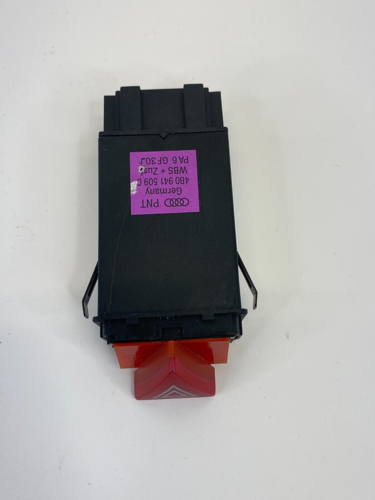 1999-2004 Audi A6 Quattro Emergency Dash Hazard Warning Lamp Switch 4B0941509C