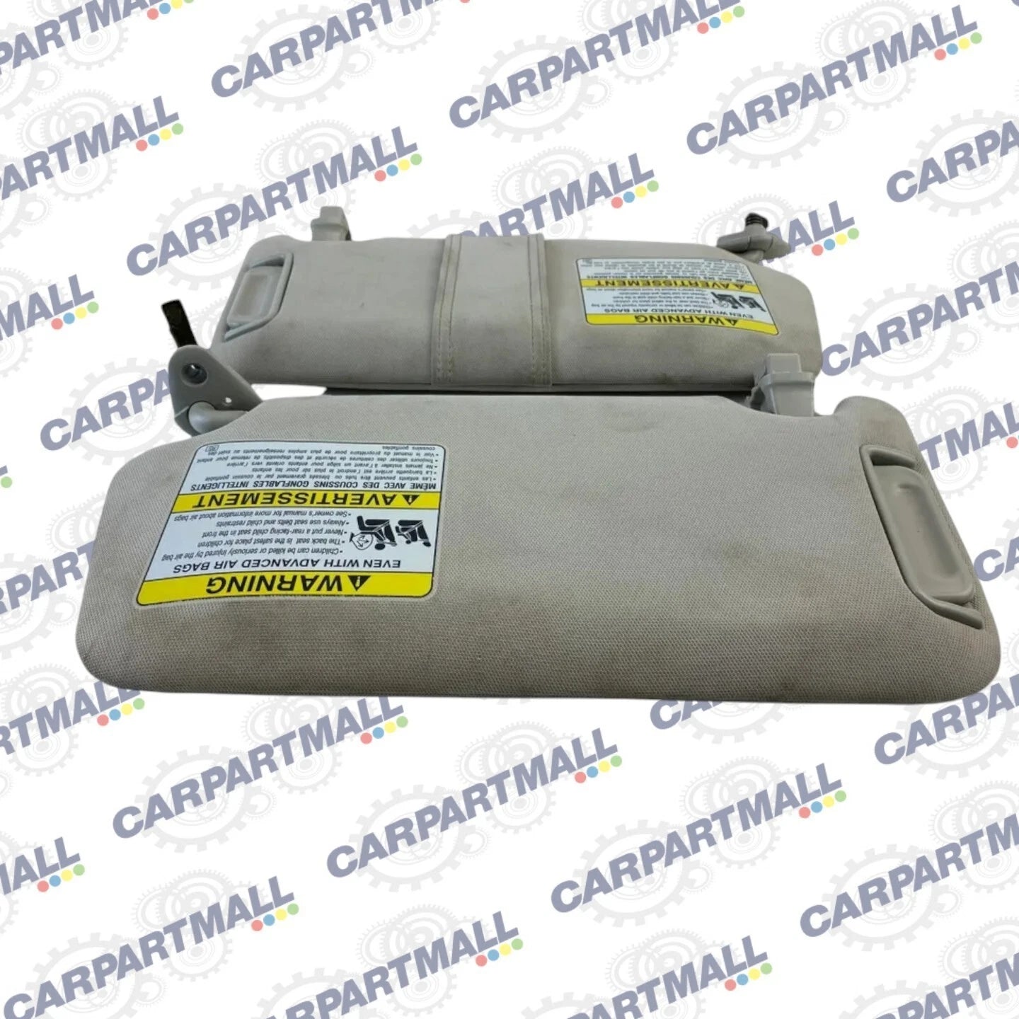 2010-2014 SUBARU LEGACY LEFT & RIGHT SUNVISOR SUN VISOR SHADE SET PAIR ASSY OEM
