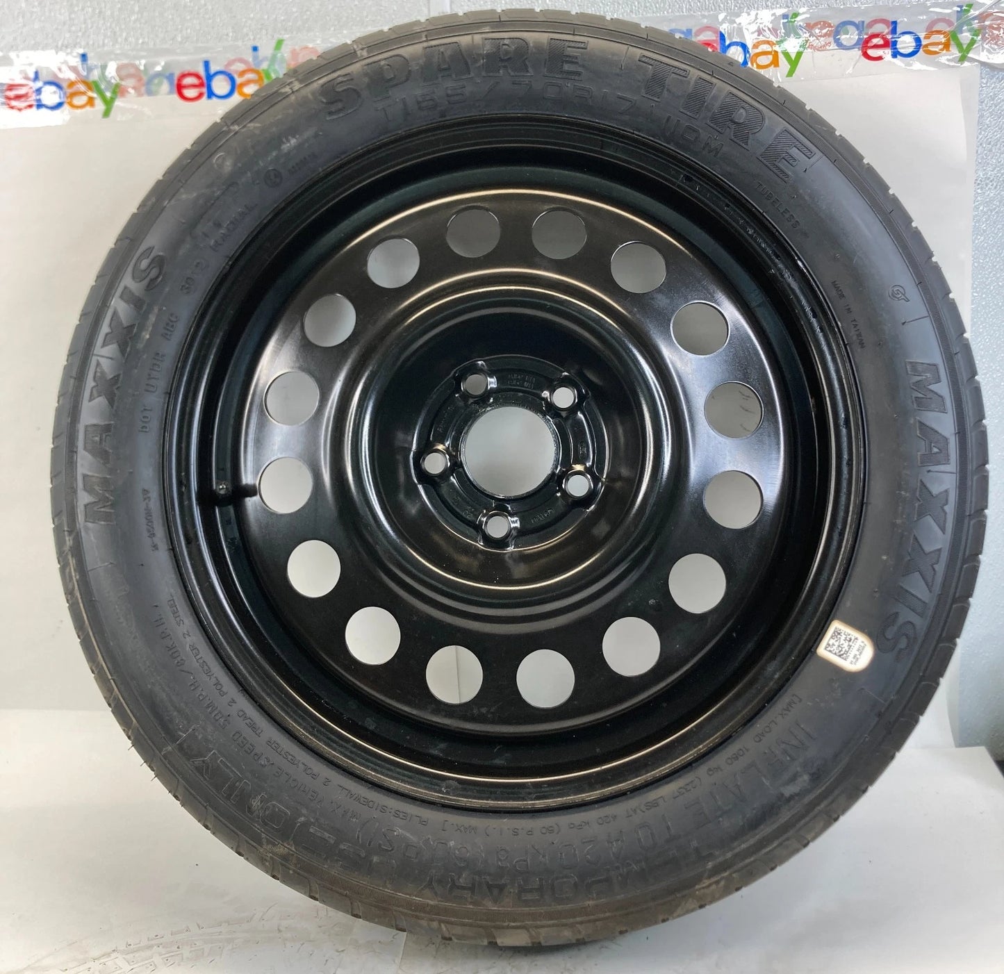 2013-2019 FORD ESCAPE EMERGENCY SPARE TIRE WHEEL COMPACT DONUT T155/70R17 110M
