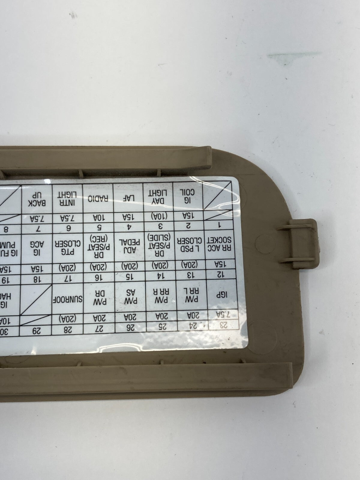 2005-2010 Honda Odyssey Front Left Dash Fuse Box Door Lid Trim Cover Panel OEM