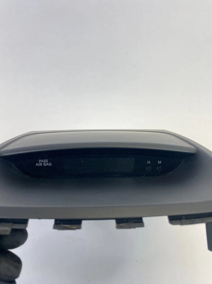 2010-2013 KIA FORTE DASH DASHBOARD INSTRUMENT PANEL CLOCK DIGITAL W/ BEZEL OEM