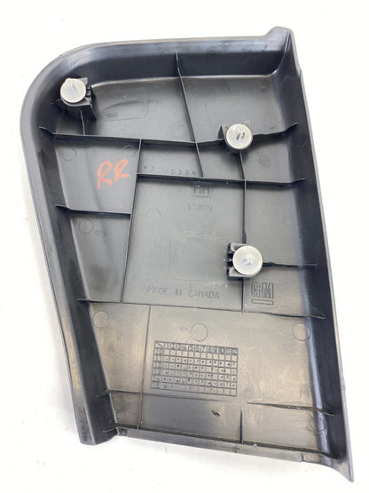 12-20 Chevrolet Sonic Rear Right Side Interior Door Handle Trim Cover 95205556