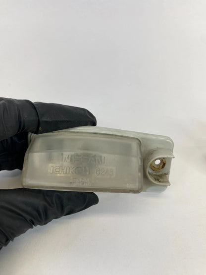 2007-2012 NISSAN ALTIMA LICENSE PLATE LIGHT LAMP TAG HOUSING LENS PAIR OEM