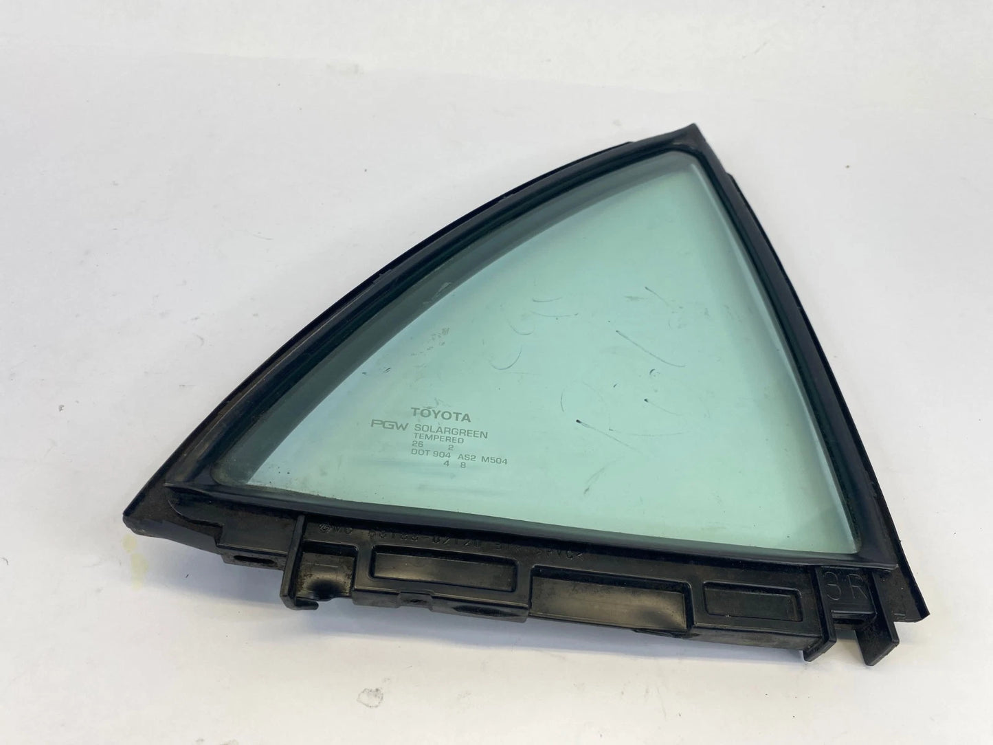2009-2013 TOYOTA COROLLA REAR RIGHT PASSENGER SIDE QUARTER GLASS OEM 68188-02120