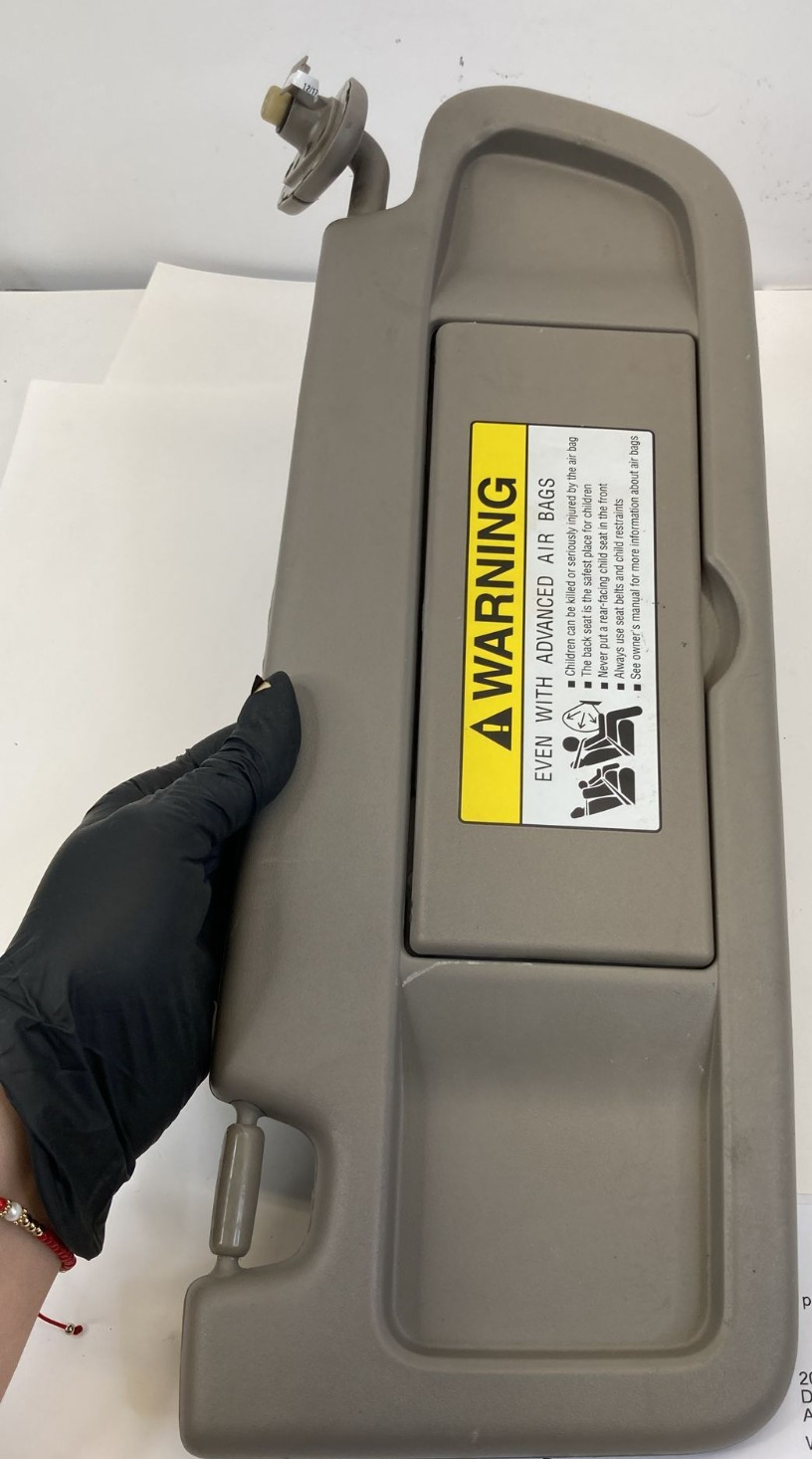 2009-2011 Honda Civic Sedan Front Right Passenger Side Sunvisor Sun Visor Shade