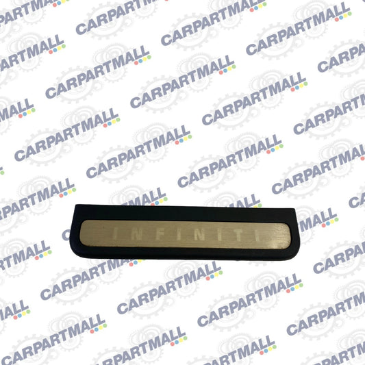 07 08 INFINITI G35 SEDAN REAR LEFT DOOR SILL SCUFF KICK PLATE 769B2-JK000 OEM