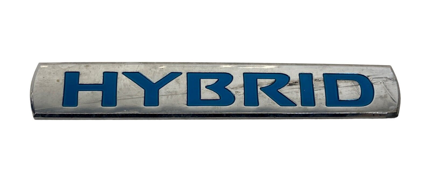 07-11 Nissan Altima Sedan Hybrid Deck Lid or Side Door Emblem Nameplate Badge