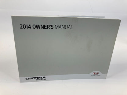 2014 Kia Optima Hybrid LX SEDAN Owners Manual Book Information Guide w/ Case OEM