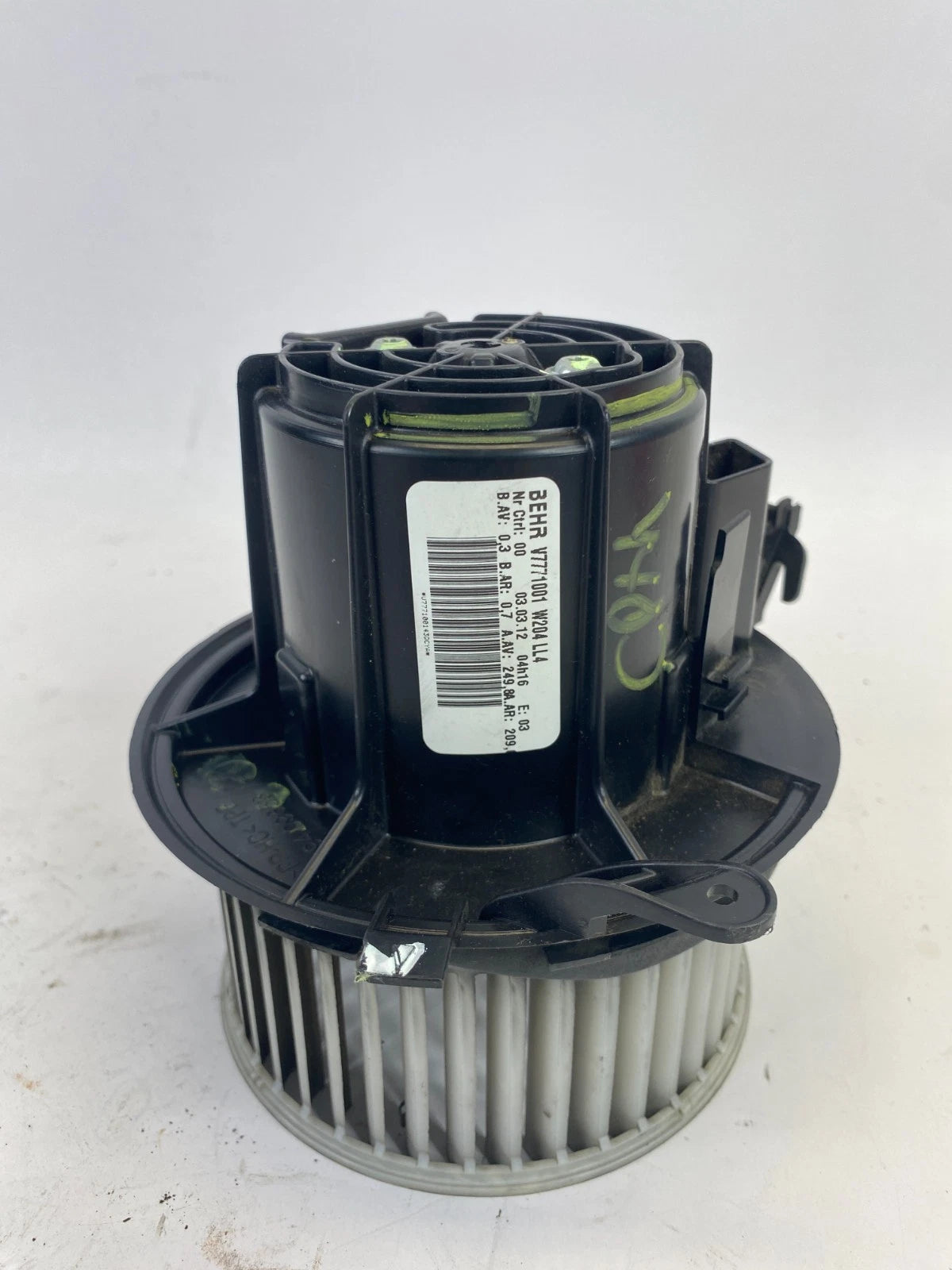 2010-2015 MERCEDES-BENZ GLK350 GLK 350 HEATER BLOWER MOTOR ASSEMBLY OEM
