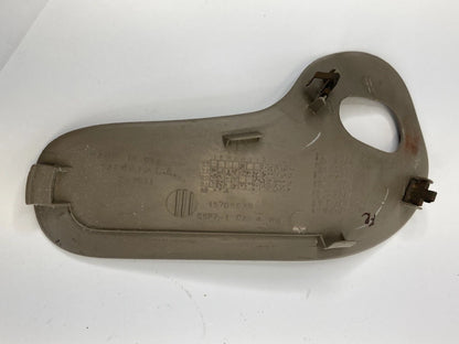 2001-2006 SILVERADO SIERRA FRONT RIGHT INTERIOR DOOR HANDLE COVER BEZEL 15043565