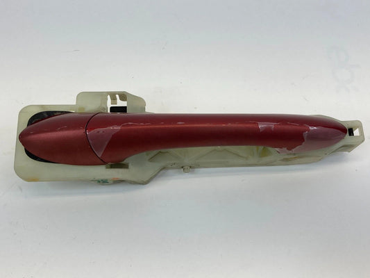 2011-2014 HYUNDAI SONATA GLS REAR LEFT EXTERIOR DOOR HANDLE ASSEMBLY RED OEM