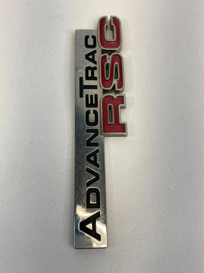 2006-2010 FORD EXPLORER REAR TRUNK ADVANCE TRAC RSC EMBLEM LOGO BADGE OEM
