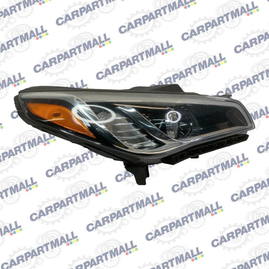 15 16 17 HYUNDAI SONATA SEDAN RIGHT PASSENGER SIDE HEADLIGHT HEADLAMP HALOGEN