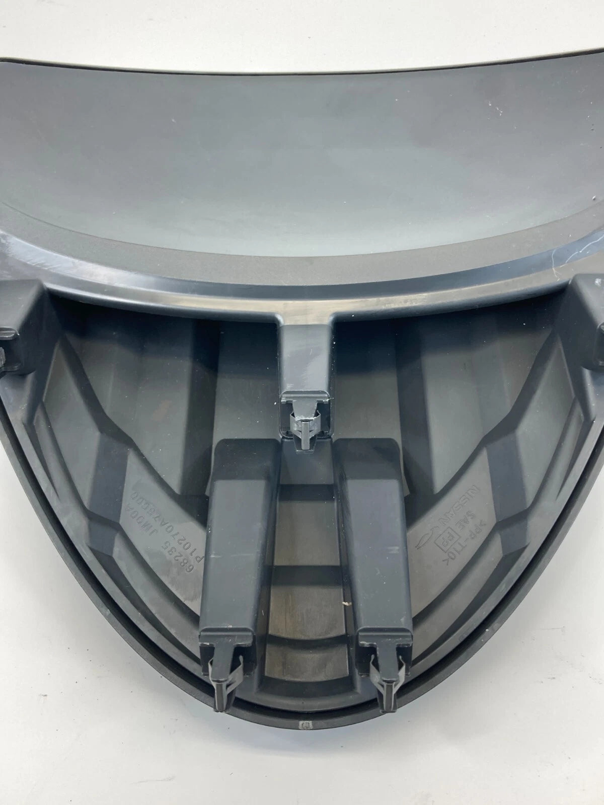 08-13 NISSAN ROGUE UPPER CLUSTER GAUGE SPEEDOMETER COVER TRIM 68235-JM00A OEM