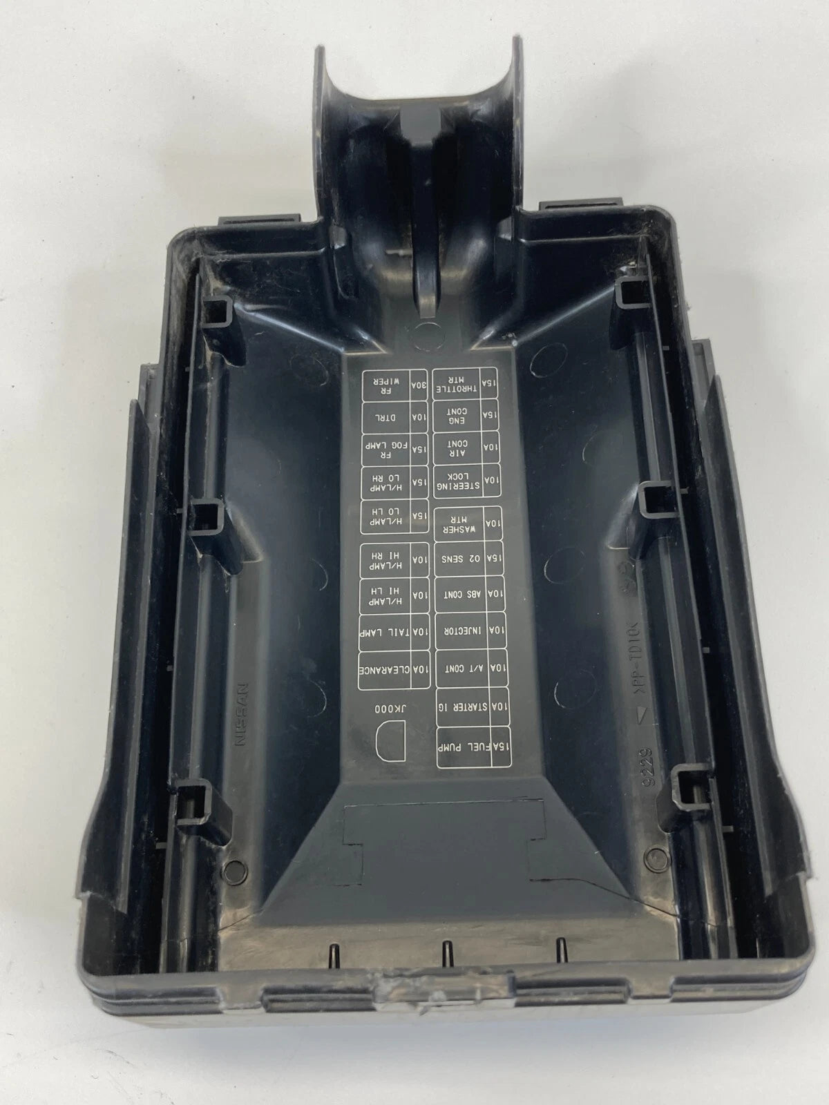 07 08 INFINITI G35 3.5L V6 AT ENGINE FUSE BOX RELAY JUNCTION COVER PANEL OEM