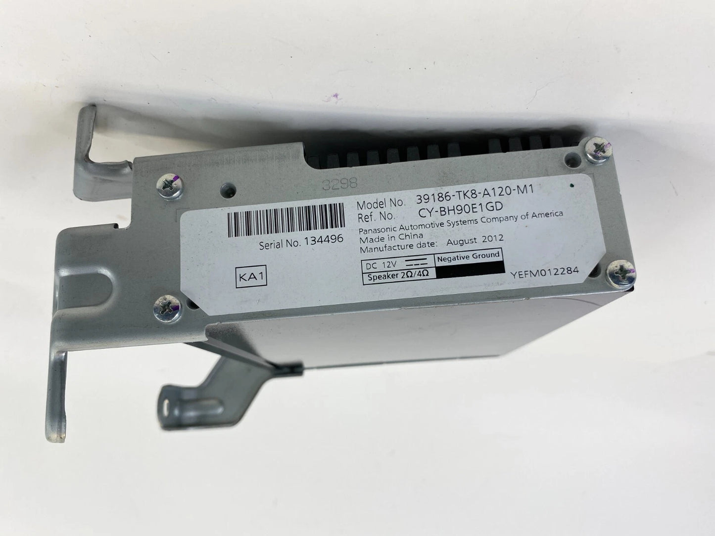 2011-2013 HONDA ODYSSEY RADIO AUDIO AMPLIFIER SOUND CONTROL 39186-TK8-A120M1 OEM