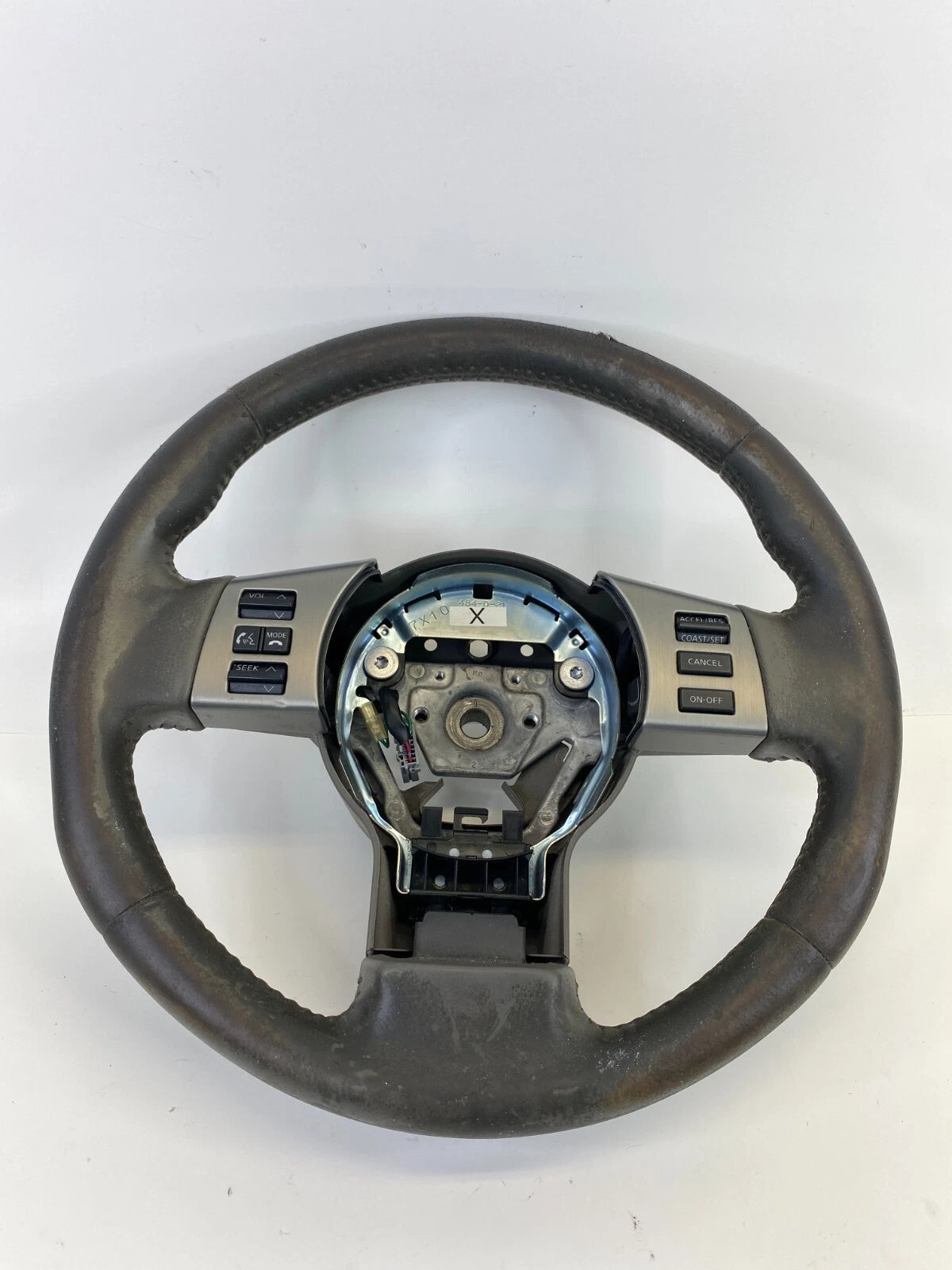 2008 08 INFINITI FX35 FX45 STEERING WHEEL W/ AUDIO & CRUISE CONTROL SWITCHS OEM