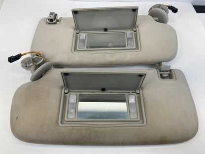 2011-2023 DODGE DURANGO SUN VISOR SHADE PAIR SET DRIVER & PASSENGER SIDES OEM