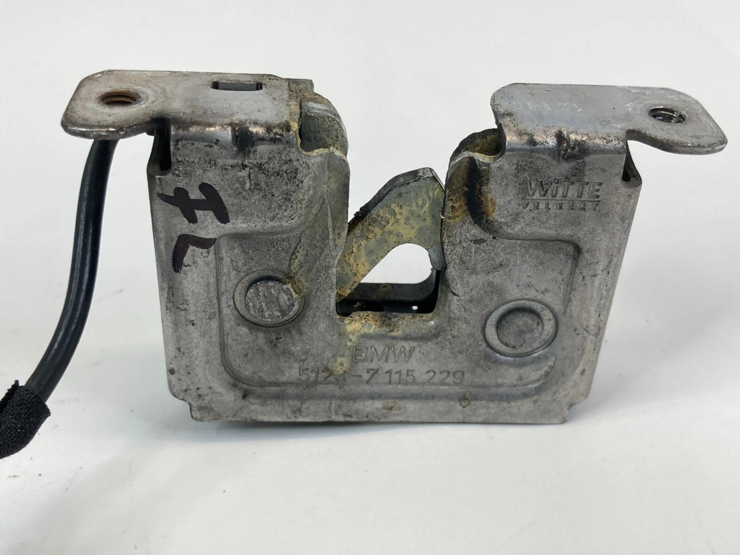 2006 BMW 330I 325I FRONT LEFT HOOD LOCK LATCH RELEASE ACTUATOR 5123-7115229