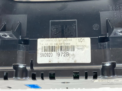2010-2011 VOLSKWAGEN TIGUAN 2.0L A/T SPEEDOMETER CLUSTER GAUGES 166K MILES OEM