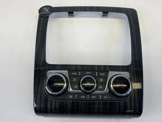 2013-2017 CHEVROLET TRAVERSE HVAC A/C CLIMATE CONTROL W/ BEZEL TRIM 23140660 OEM