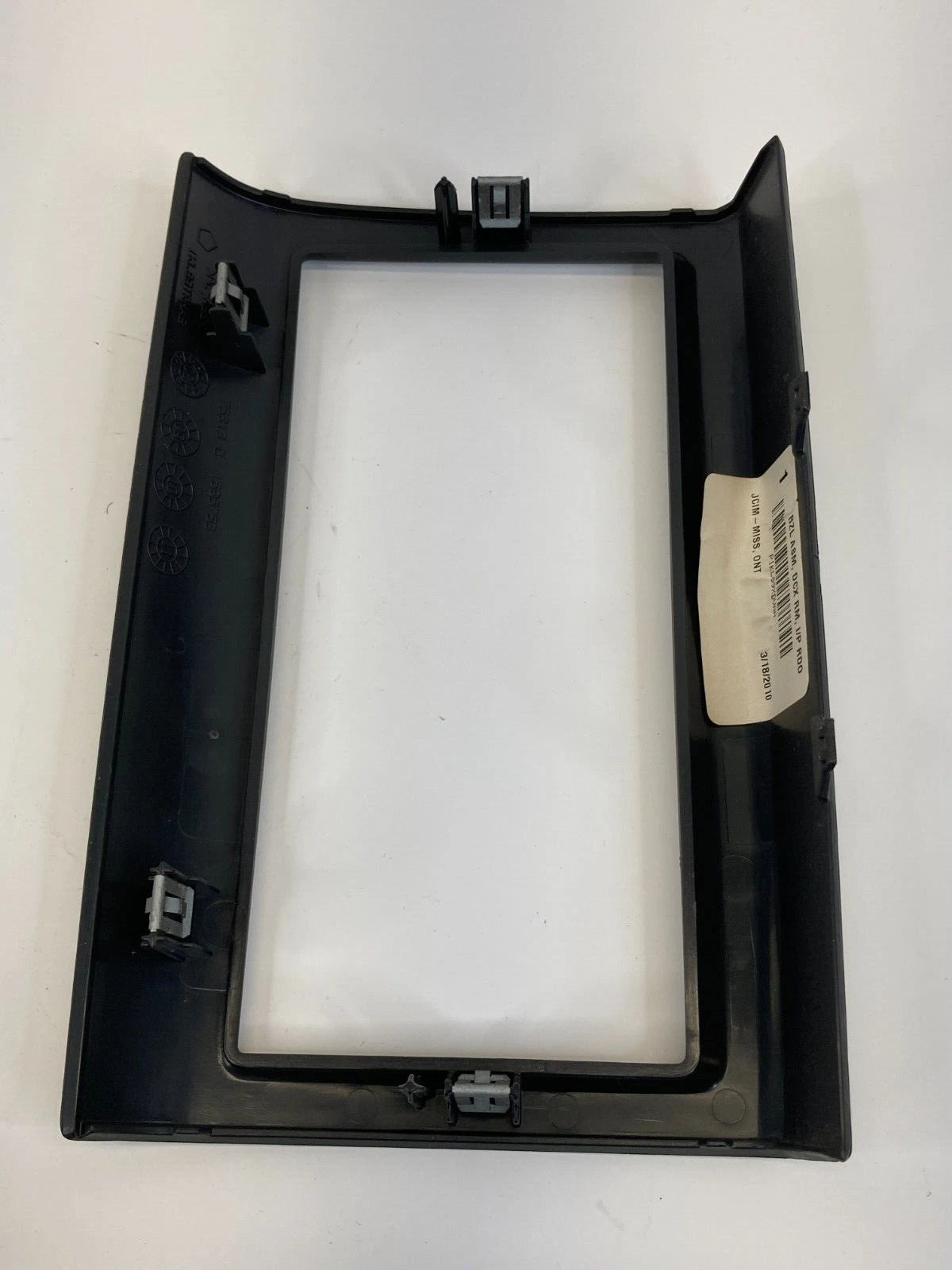 09-14 VOLKSWAGEN ROUTAN CENTER DASH PANEL RADIO COVER TRIM BEZEL 1KL89XDVAA OEM