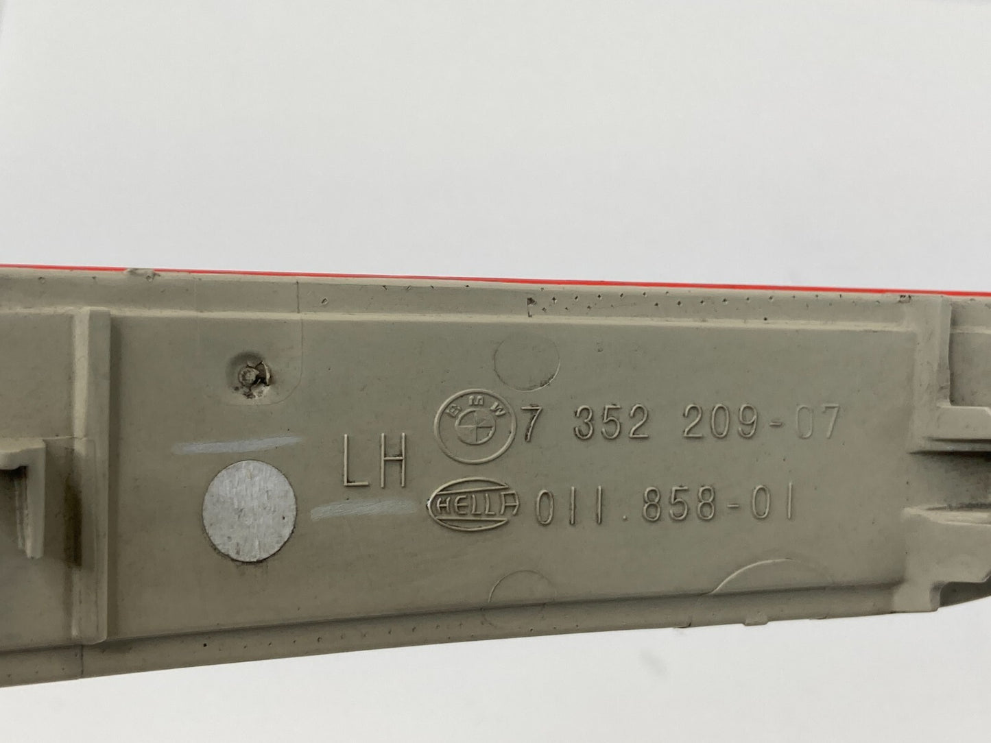 2011-2017 BMW X3 Rear Bumper Left Side Reflector Light Lamp 7352209 OEM