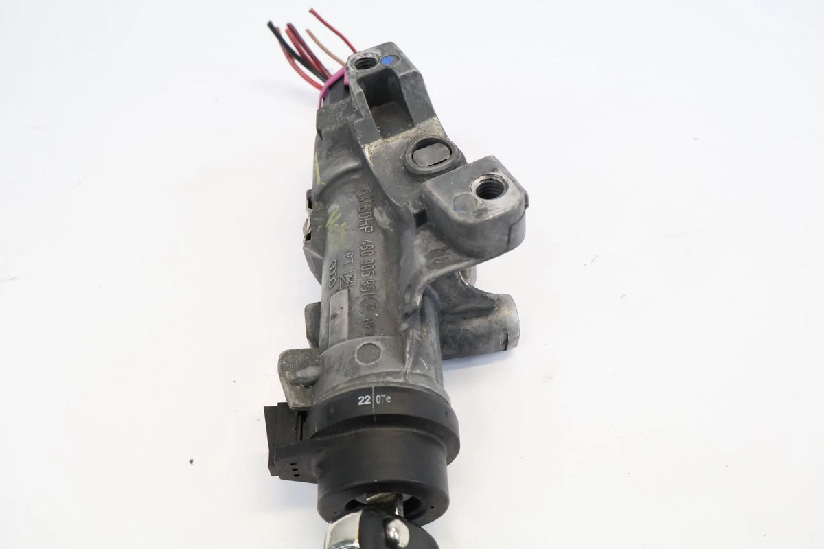 1999-2005 VWJETTA 03-10 BEETLE 2.5L V6 A/T IGNITION SWITCH LOCK CYLINDER & KEY