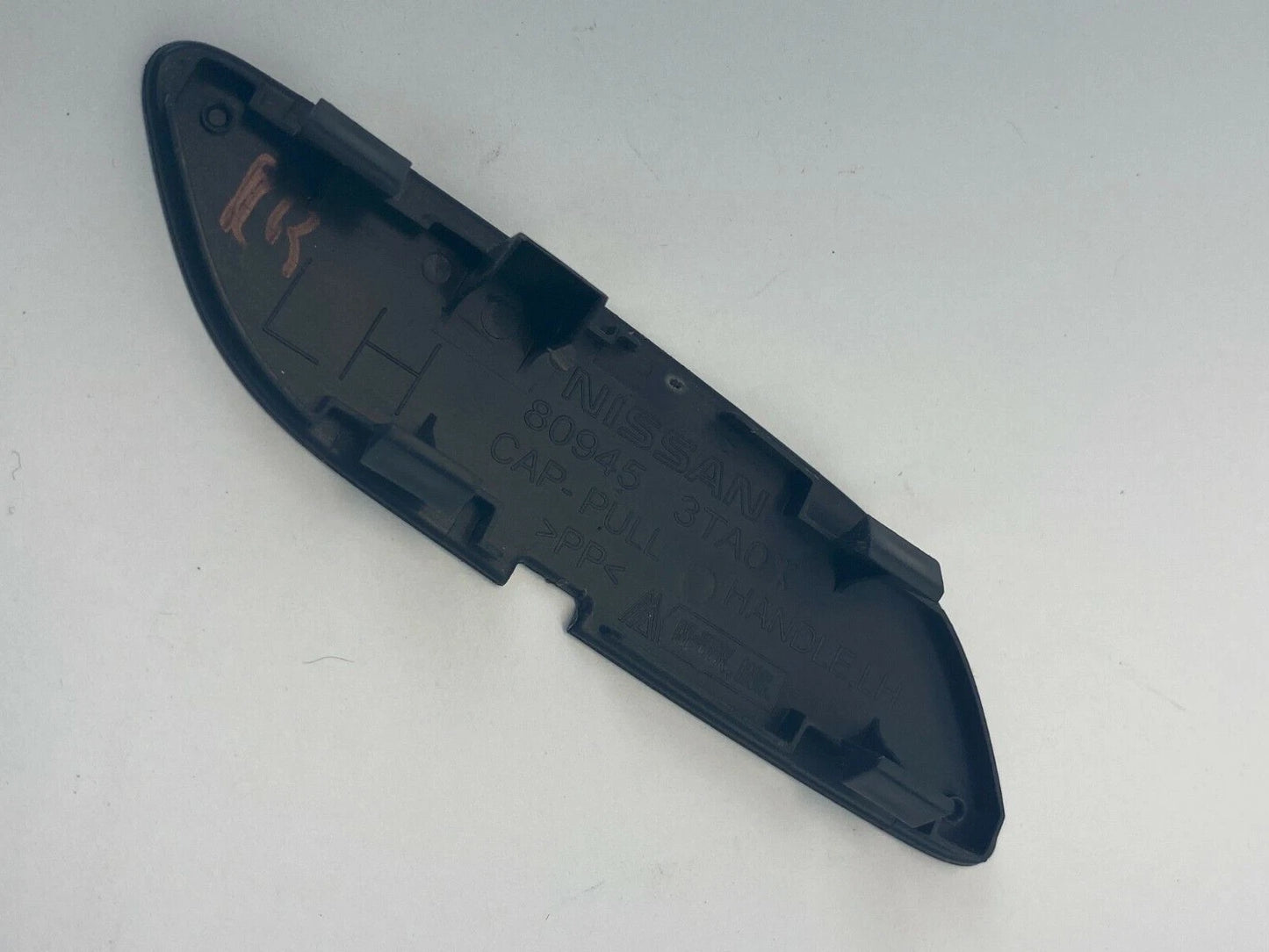 13-18 NISSAN ALTIMA REAR LEFT INNER DOOR PULL HANDLE CAP BEZEL 80945-3TA0 OEM