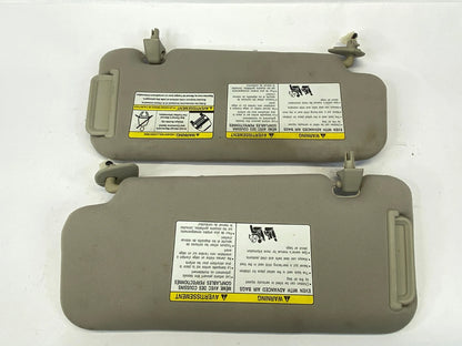 2009-2014 NISSAN MURANO SUN VISOR SUNVISOR DRIVER PASSENGER LH RH SET OEM
