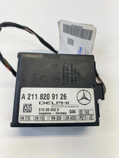 2001-2005 MERCEDES-BENZ C240 W203 ANTI-THEFT ALARM CONTROL MODULE 2118209126 OEM