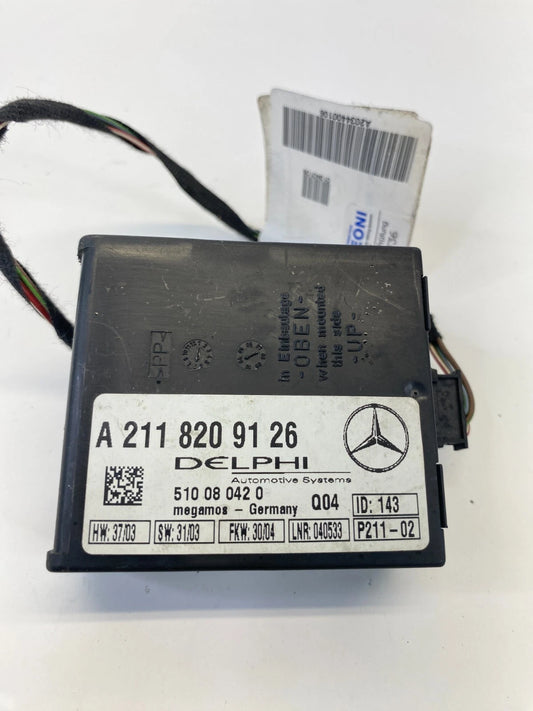 2001-2005 MERCEDES-BENZ C240 W203 ANTI-THEFT ALARM CONTROL MODULE 2118209126 OEM
