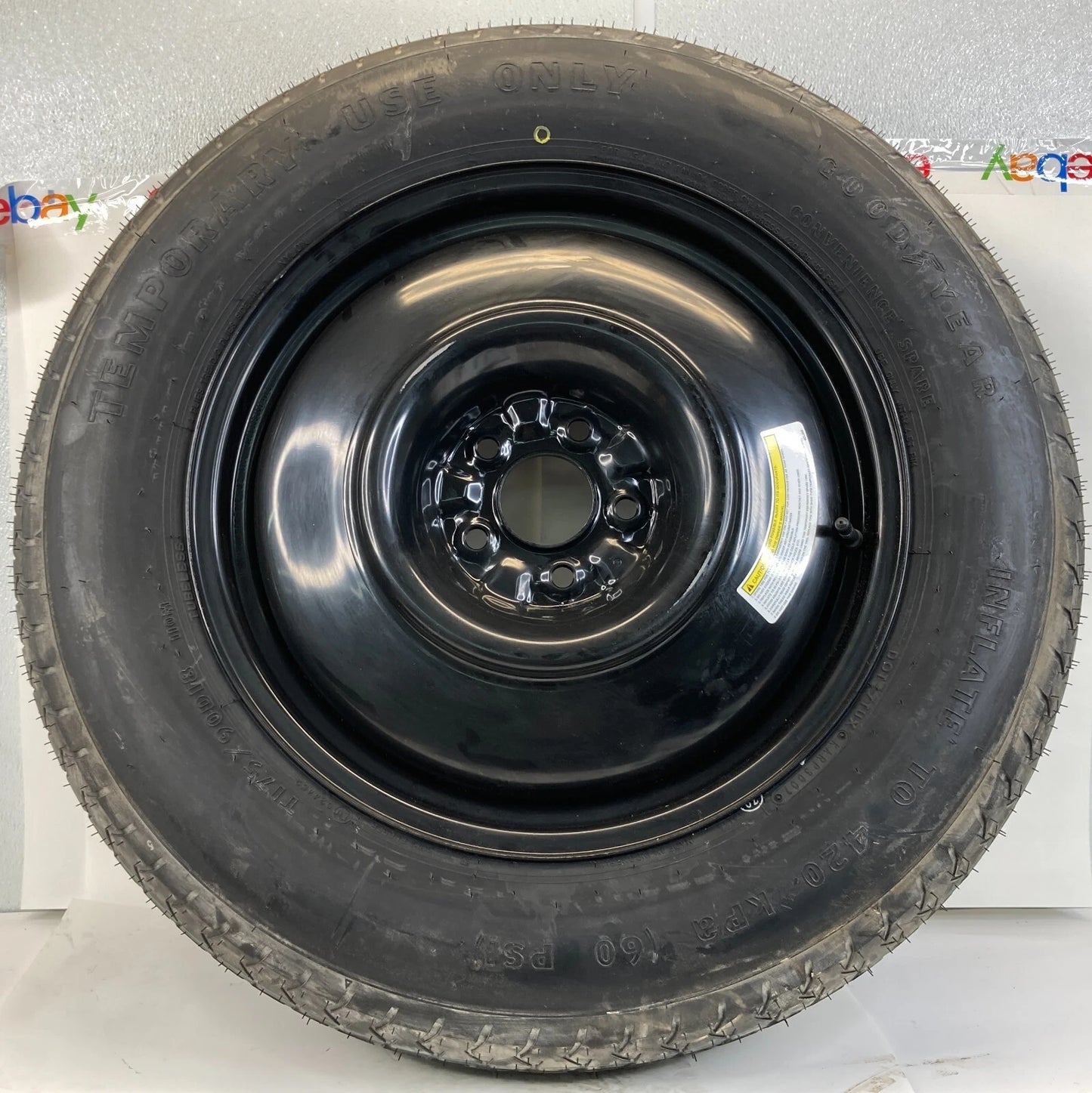 2003-2008 INFINITI FX35 EMERGENCY SPARE TIRE WHEEL COMPACT DONUT T175/90D18 110M