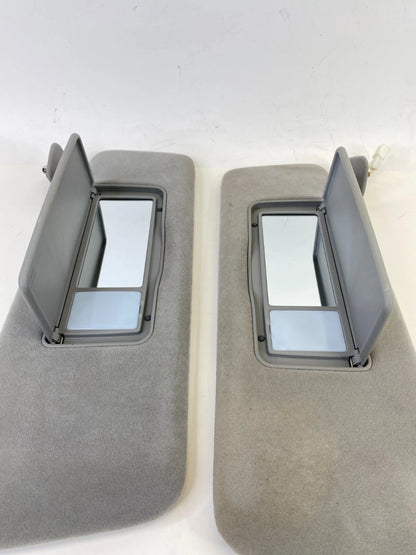 01 02 LEXUS RX300 FRONT LEFT RIGHT OVERHEAD ROOF SUN VISOR MIRROR SET PAIR OEM