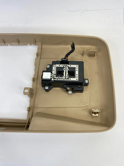 08-17 BUICK ENCLAVE UPPER REAR ROOF CONSOLE DVD SCREEN BEZEL TRIM ASSEMBLY