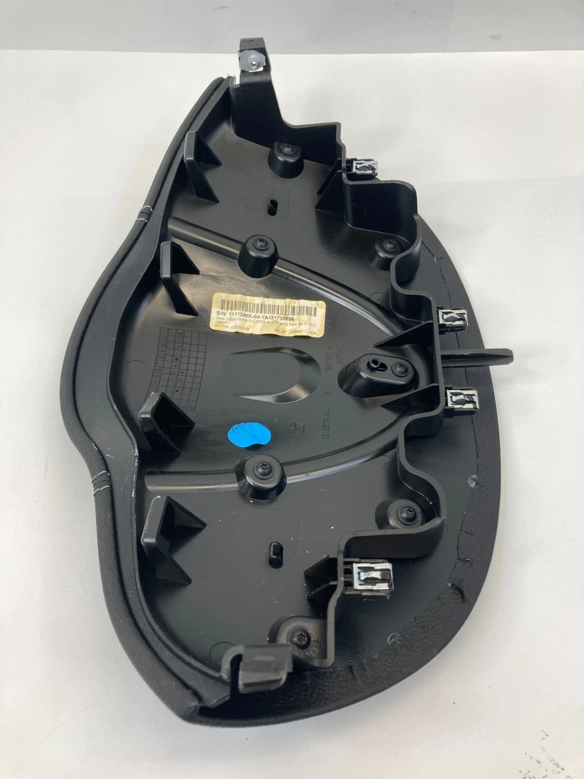 2011-2014 DODGE AVENGER UPPER DASH SPEEDOMETER CLUSTER TRIM COVER BEZEL OEM