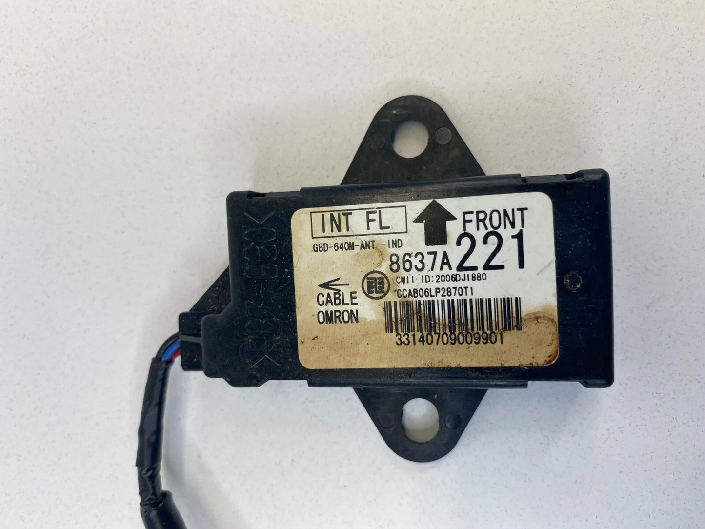 08-17 MITSUBISHI LANCER FRONT LEFT KEYLESS ENTRY ANTENNA RECEIVER 8637A221 OEM