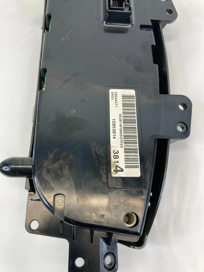 2006 BUICK LUCERNE CXL DASHBOARD INSTRUMENT CLUSTER SPEEDOMETER GAUGES 15853814