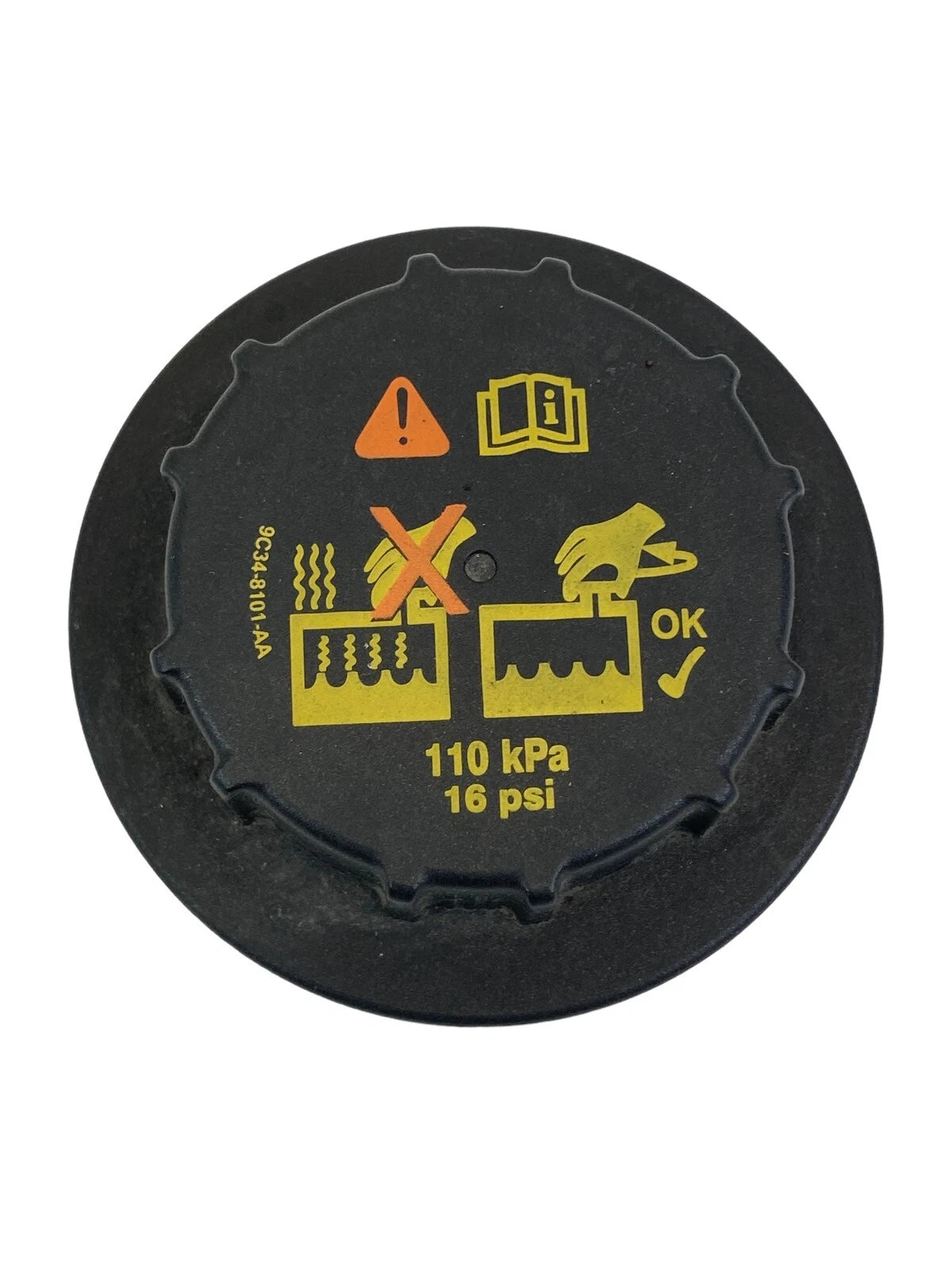 1996-2019 FORD TAURUS 3.5L V6 RADIATOR COOLANT FLUID TANK CAP LID 9C34-8101-AA