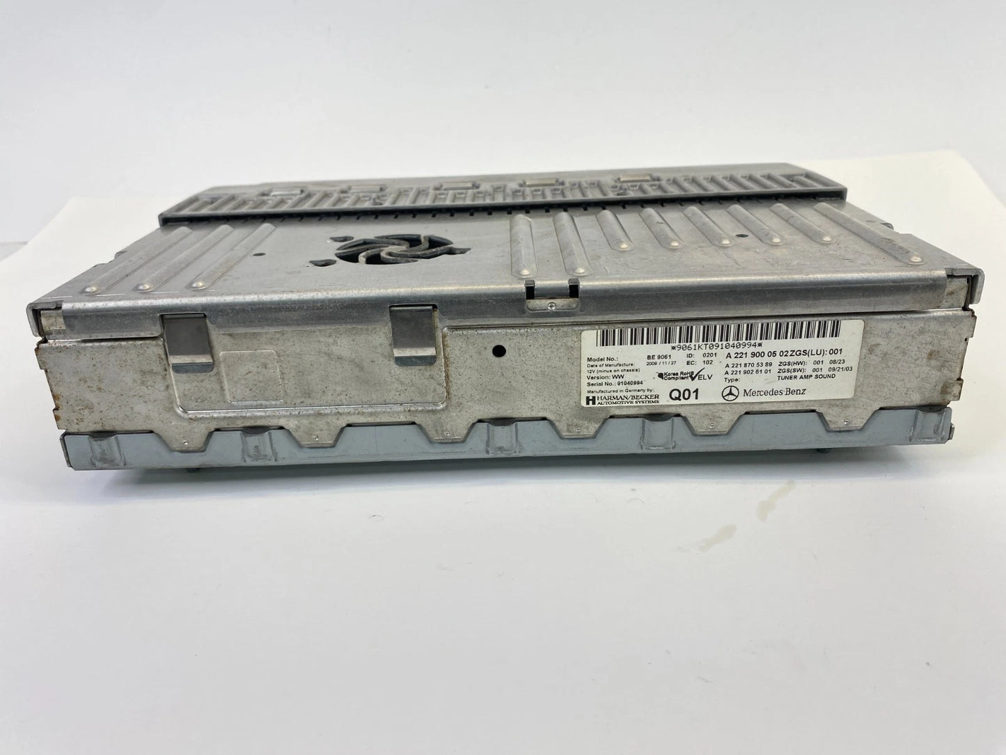 07-14 Mercedes CL550 CL600 01-13 S600 CL65 Harman Becker System Amplifier Assy
