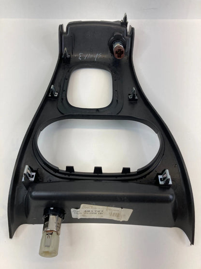 05-10 CHEVROLET COBALT A/T CONSOLE SHIFTER TRIM BEZEL W/ POWER OUTLET 15212350